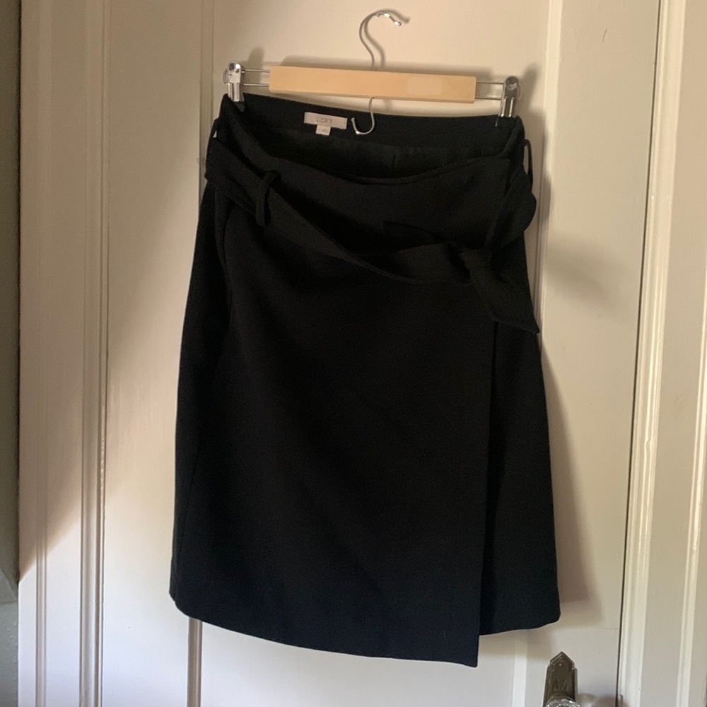 Loft wrap skirt